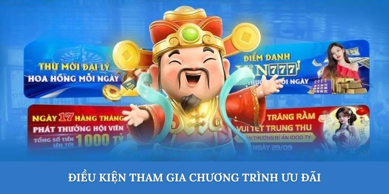 Đáp ứng các yêu cầu để nhận thưởng khuyến mãi giá trị cao
